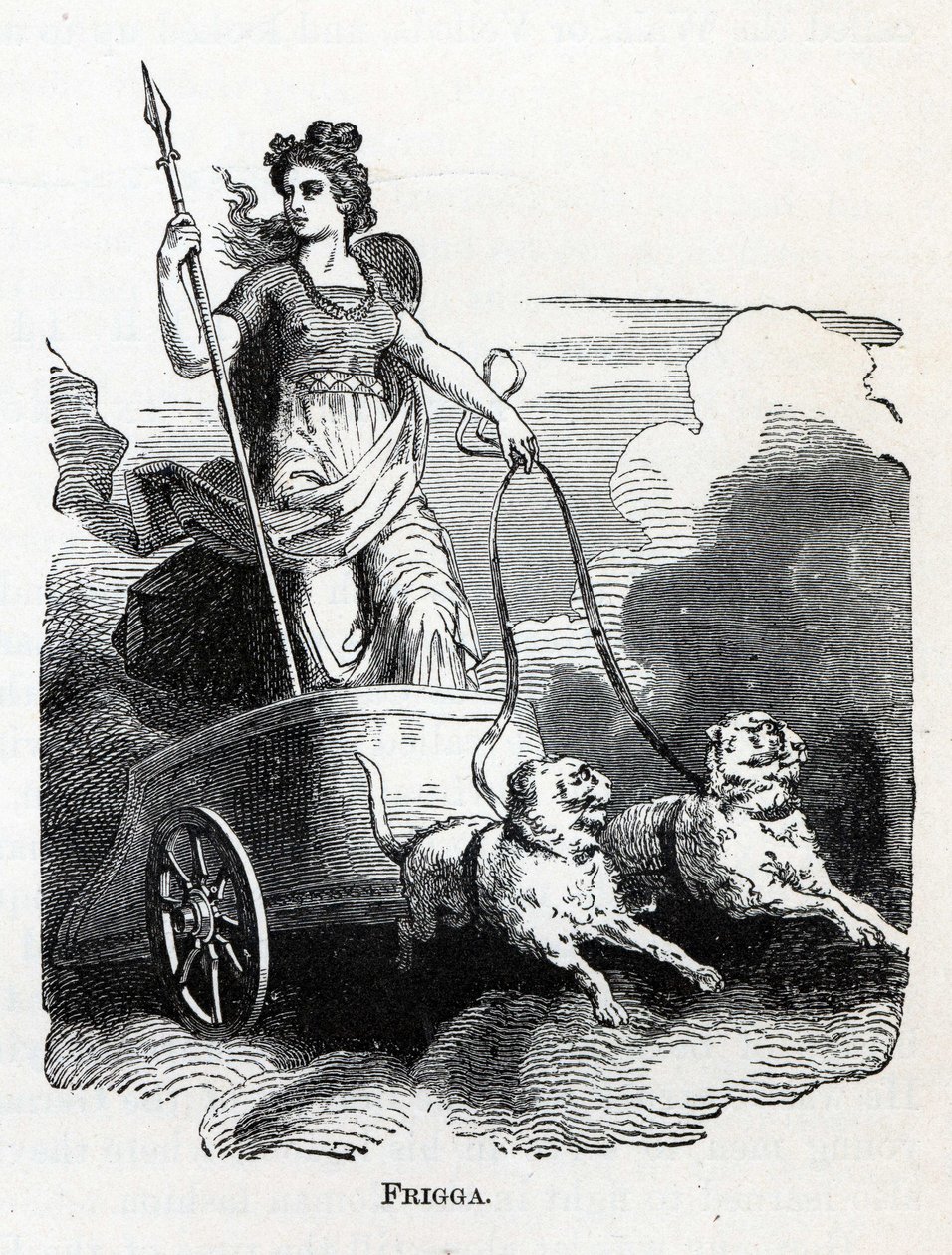 Frigga, 1882 tekijältä Unbekannt
