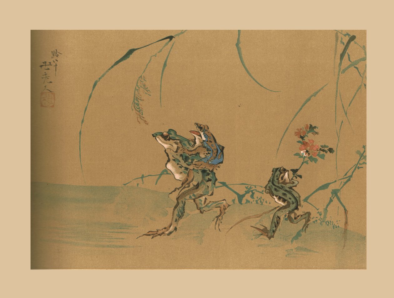Sammakot, 1700-luvun loppu - 1800-luvun alku, 1886 tekijältä Unbekannt