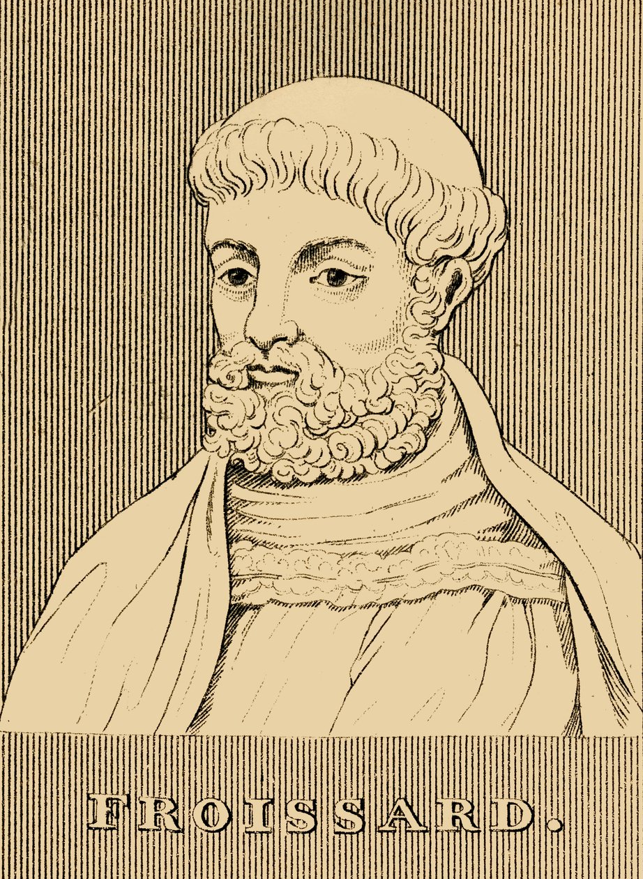 Froissard, c1337-c1405, 1830. tekijältä Unbekannt