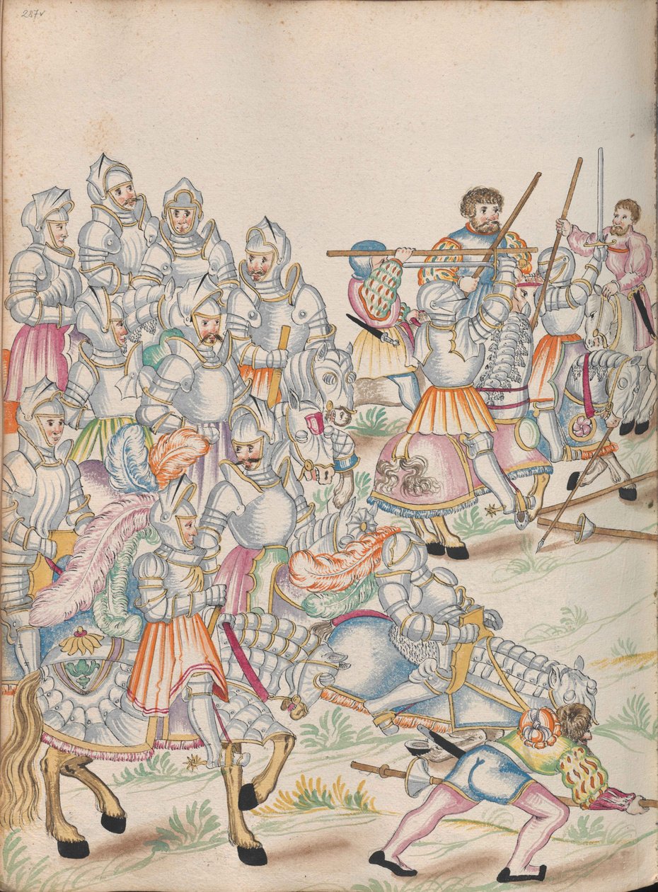 Schemata varia artis athleticae et gladiatoriae (Kaaviot eri yleisurheilu- ja gladiaattoritaidoista). tekijältä Unbekannt