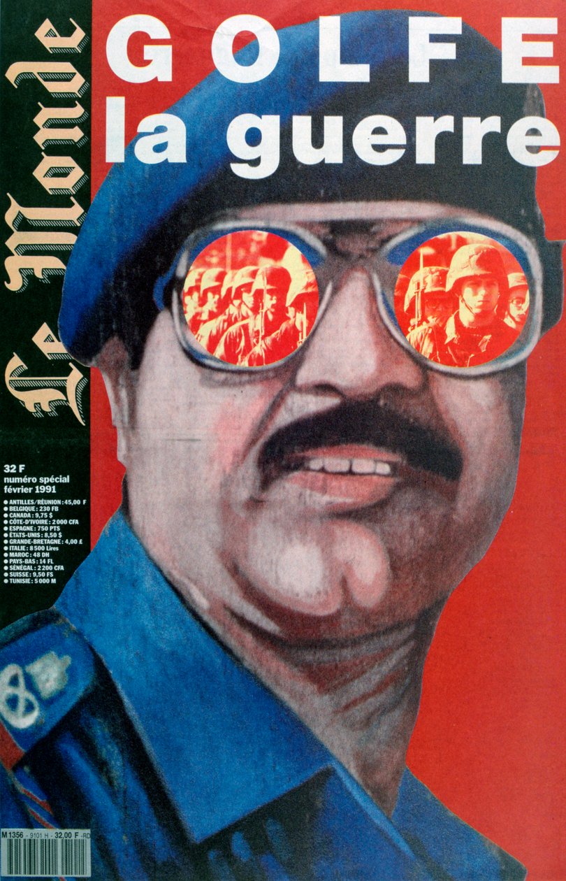 Le Monden etukansi, helmikuu 1991 tekijältä Unbekannt