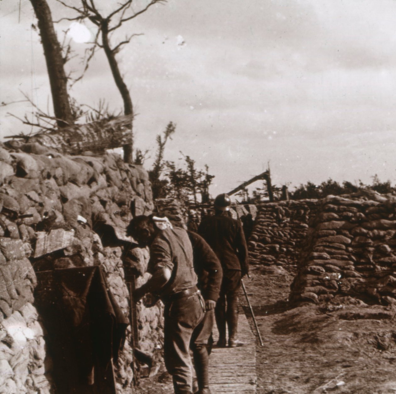 Etulinja, Diksmuide, Belgia, c1914-c1918 tekijältä Unbekannt