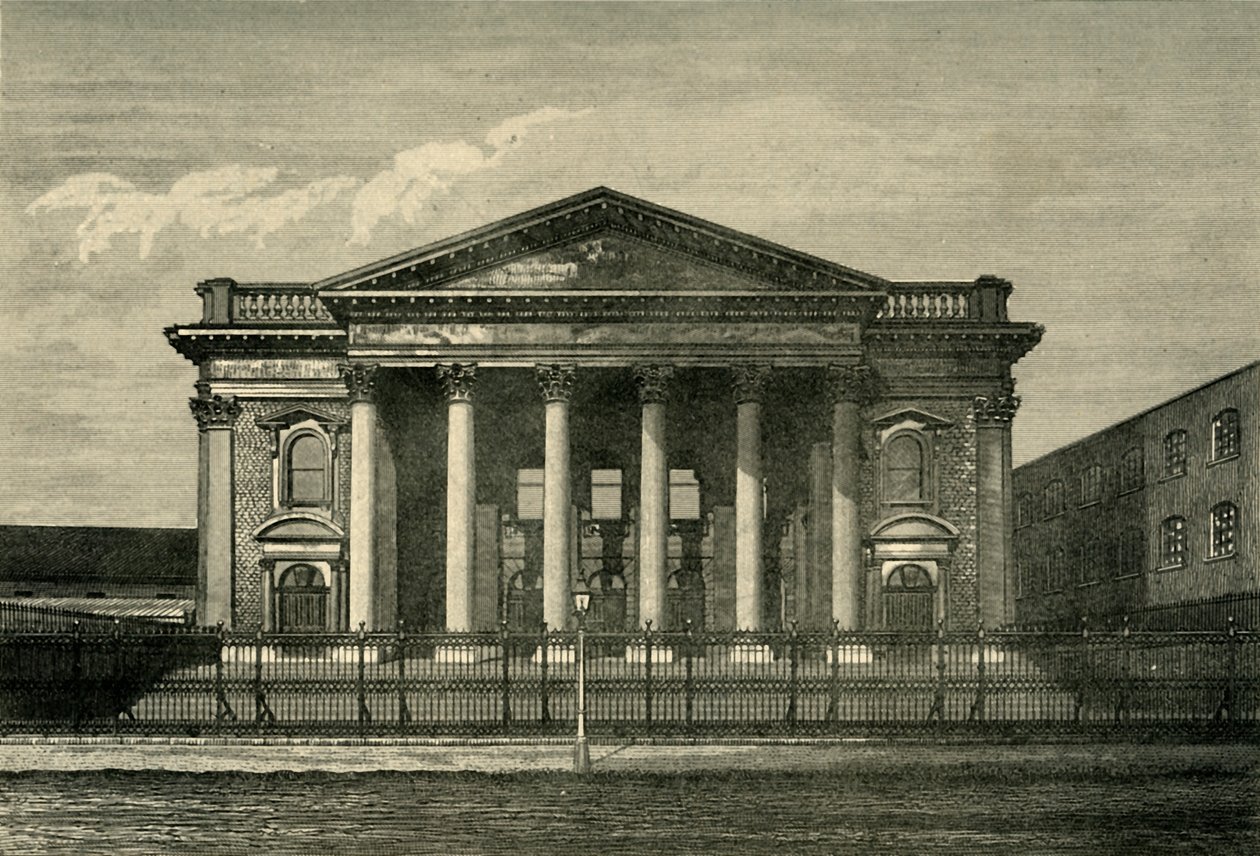 Metropolitan Tabernaakkelin edessä, 1878. tekijältä Unbekannt