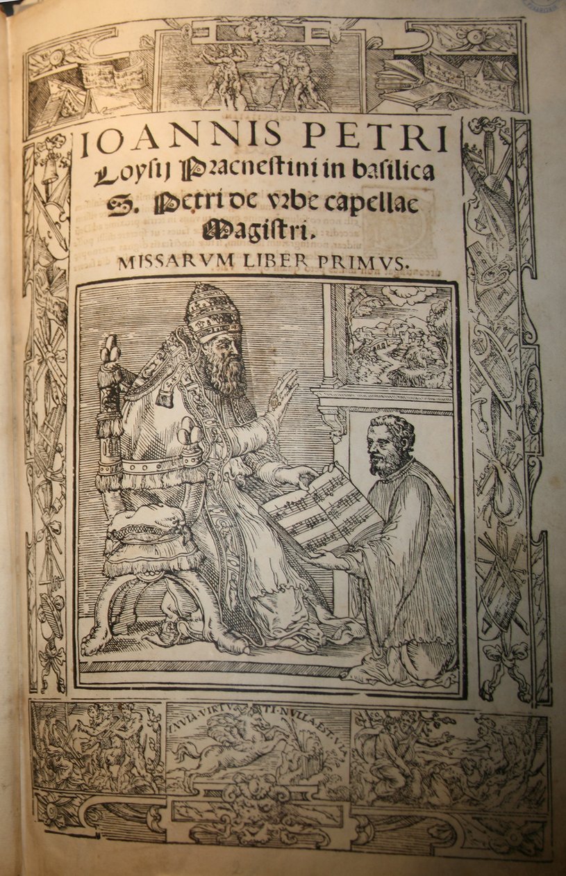 Giovanni Pierluigi da Palestrina Palestrina ja paavi J. Missarum Liber primus -elokuva tekijältä Unbekannt