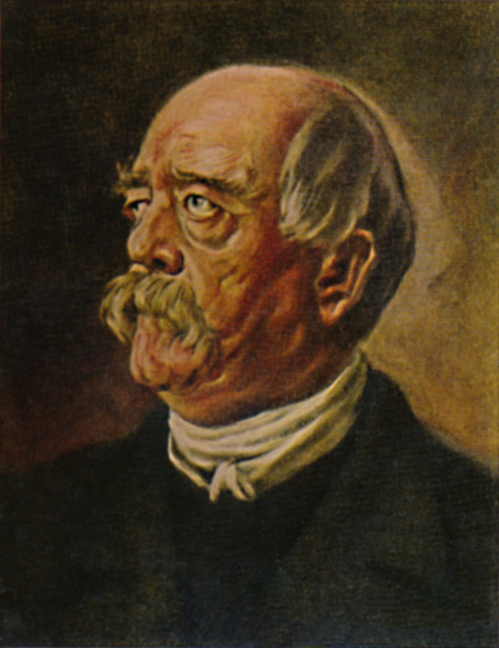 Prinssi Bismarck 1815-1898. P. Kromin Iron Chancellor -maalaus, 1934. tekijältä Unbekannt