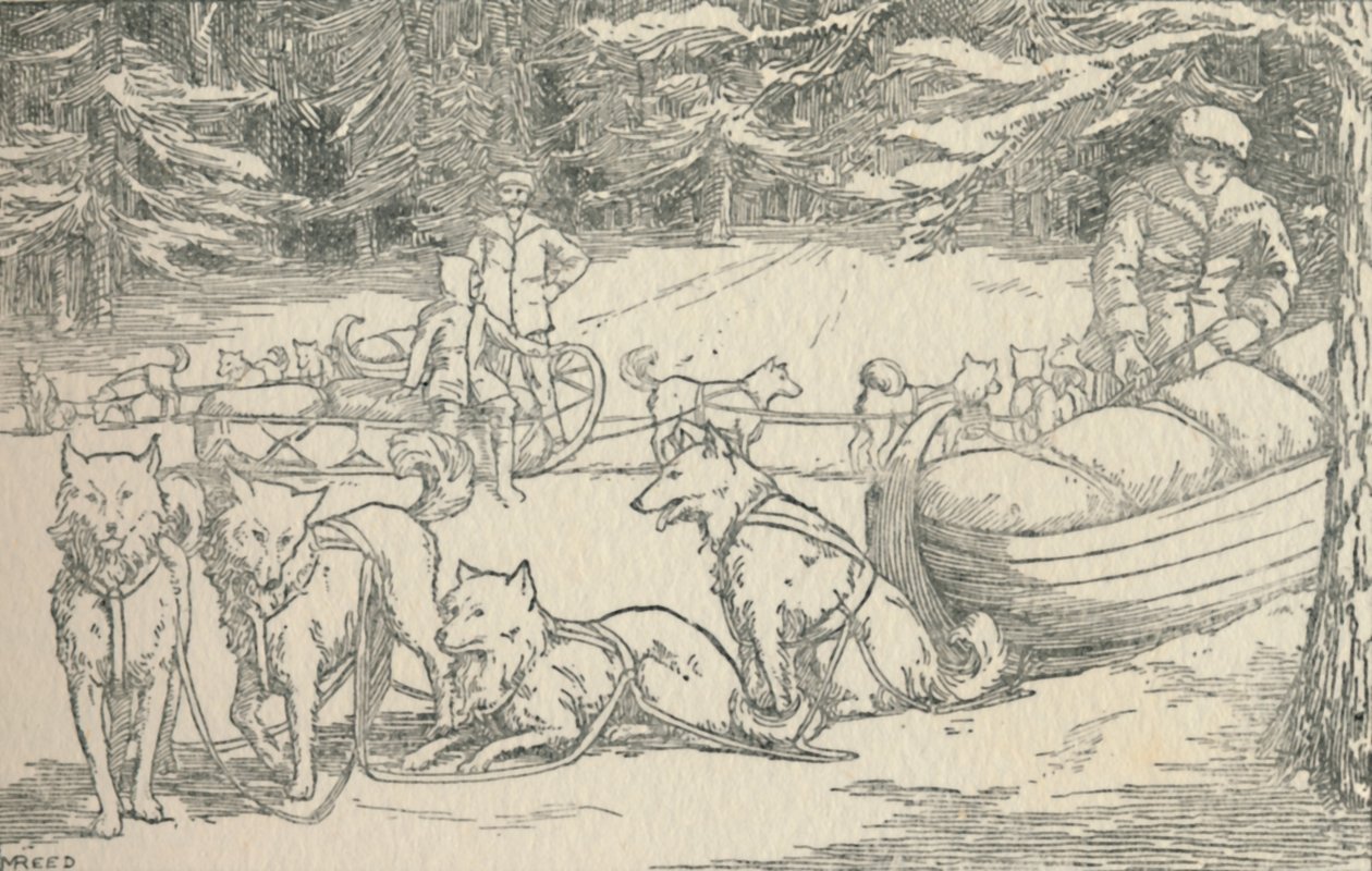 Fur-trappers, 1924 tekijältä Unbekannt