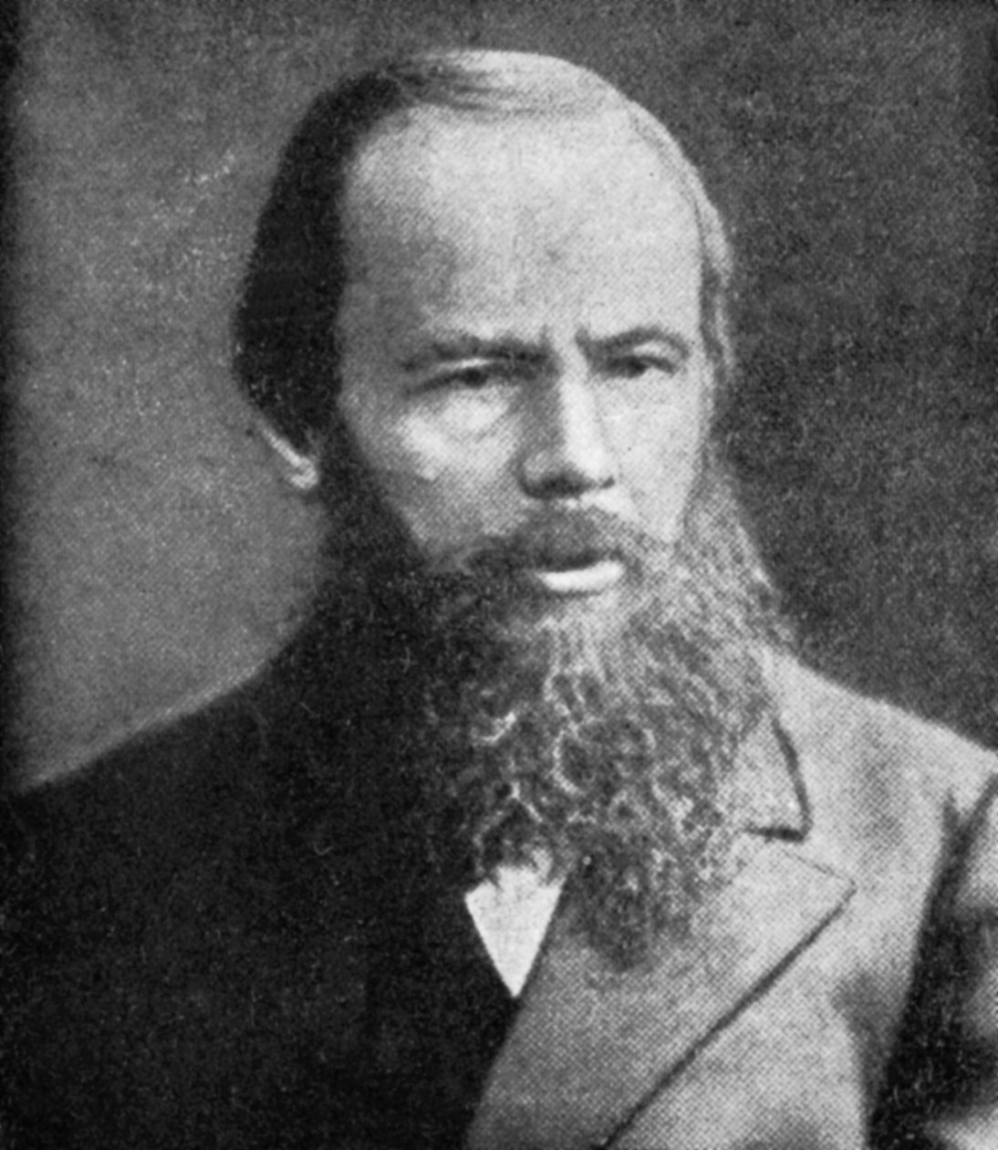 Fjodor Dostojevski 1821-1881, venäläinen kirjailija, 1900-luvun alku tekijältä Unbekannt