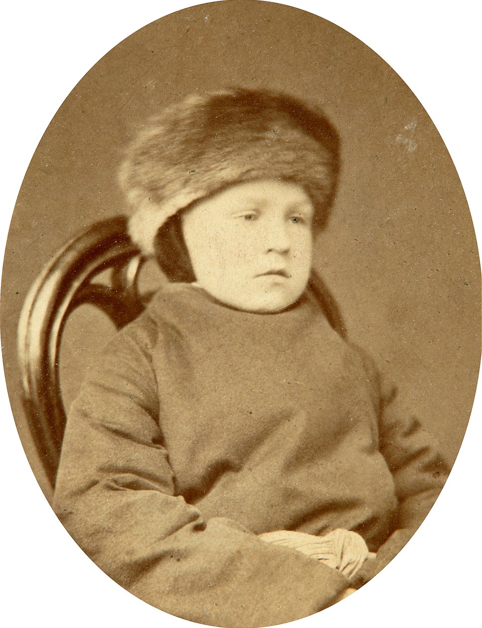Fjodor Fjodorevich Dostojevski, venäläisen kirjailijan Fjodor Dostojevskin poika, 1870-luku tekijältä Unbekannt