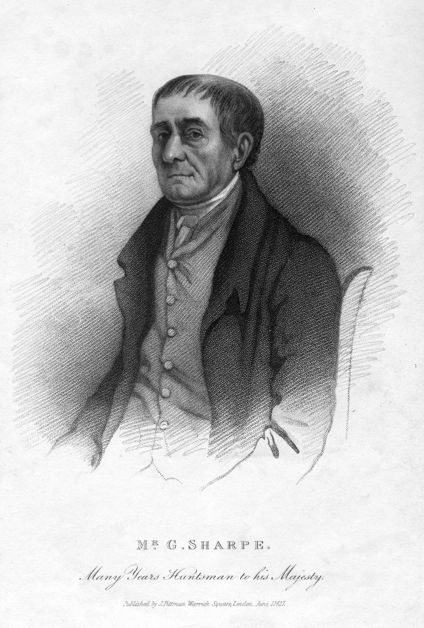 G Sharpe, kuninkaallinen metsästäjä, 1827 tekijältä Unbekannt