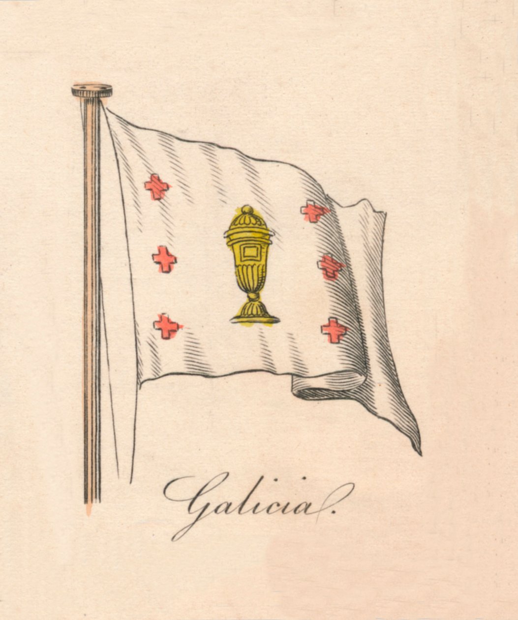 Galicia, 1838 tekijältä Unbekannt