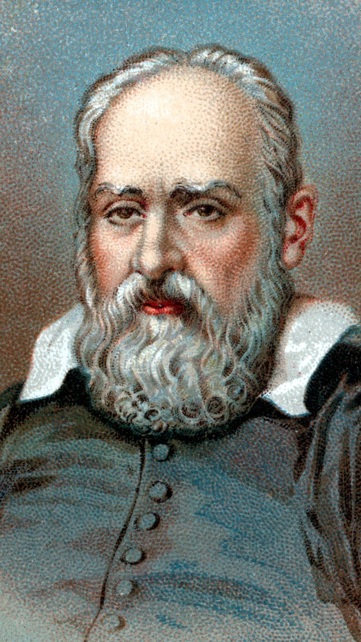 Galileo Galilei, italialainen tähtitieteilijä ja matemaatikko, 1630-luku tekijältä Unbekannt