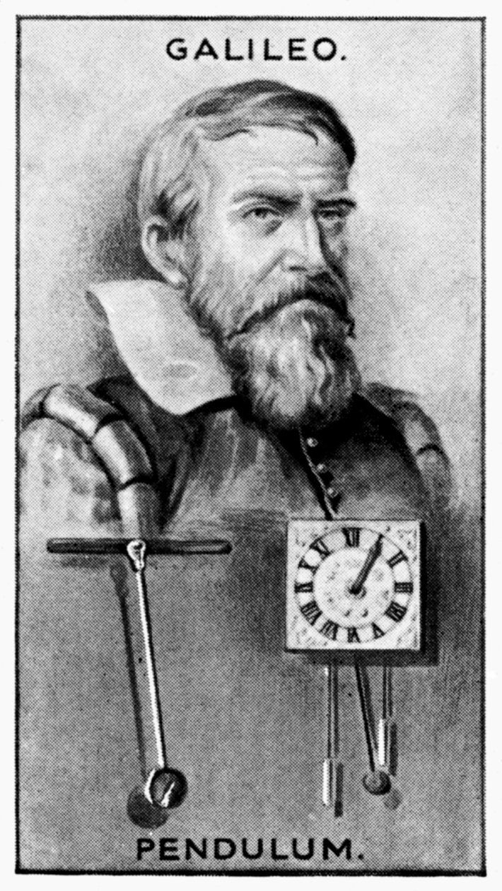 Galileo Galilei, italialainen fyysikko, tähtitieteilijä ja filosofi, v. 1924 tekijältä Unbekannt