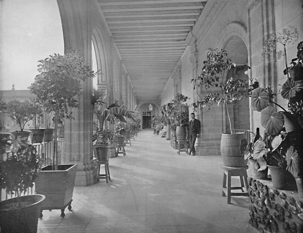LA Paz Vizeainasin koulun galleria, Meksikon kaupunki, n. 1897. tekijältä Unbekannt