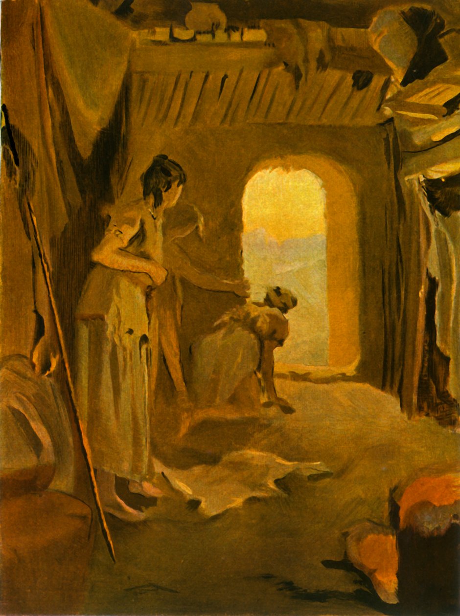 Gallialaiset naiset Rooman hyökkäyksen aikana, 1900. tekijältä Unbekannt