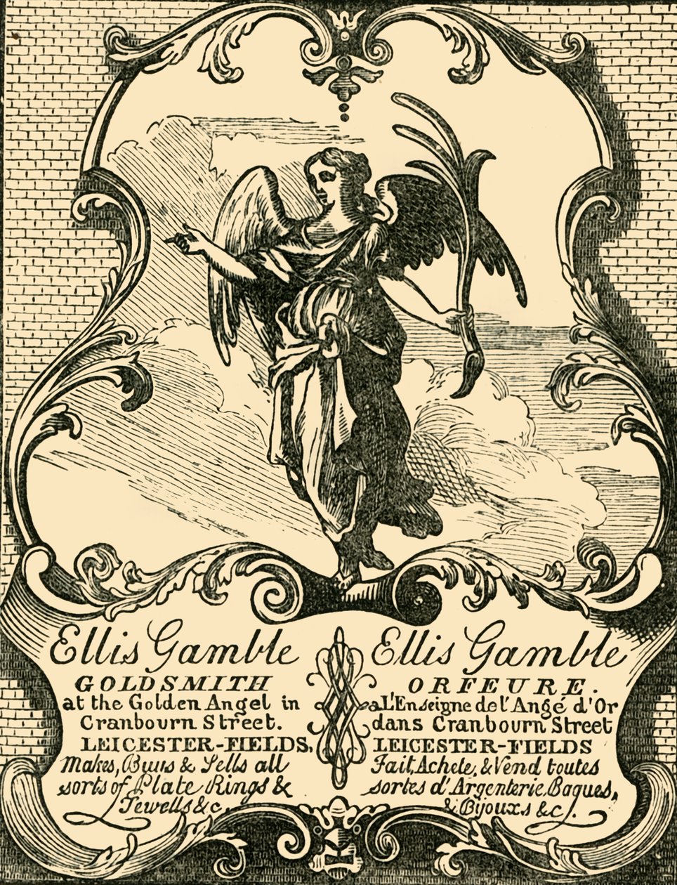 Gambles Shop-Bill, 1881. tekijältä Unbekannt