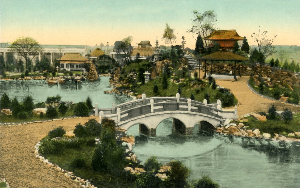Garden of the Floating Isle, Coronation Exhibition, Lontoo, 1911. tekijältä Unbekannt