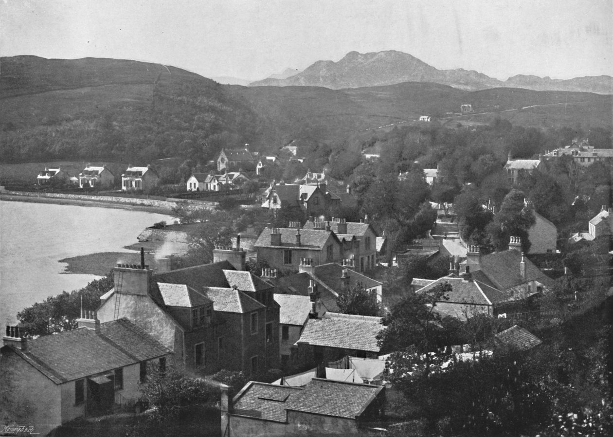 Gareloch-Head - Kukkulalta, 1895 tekijältä Unbekannt