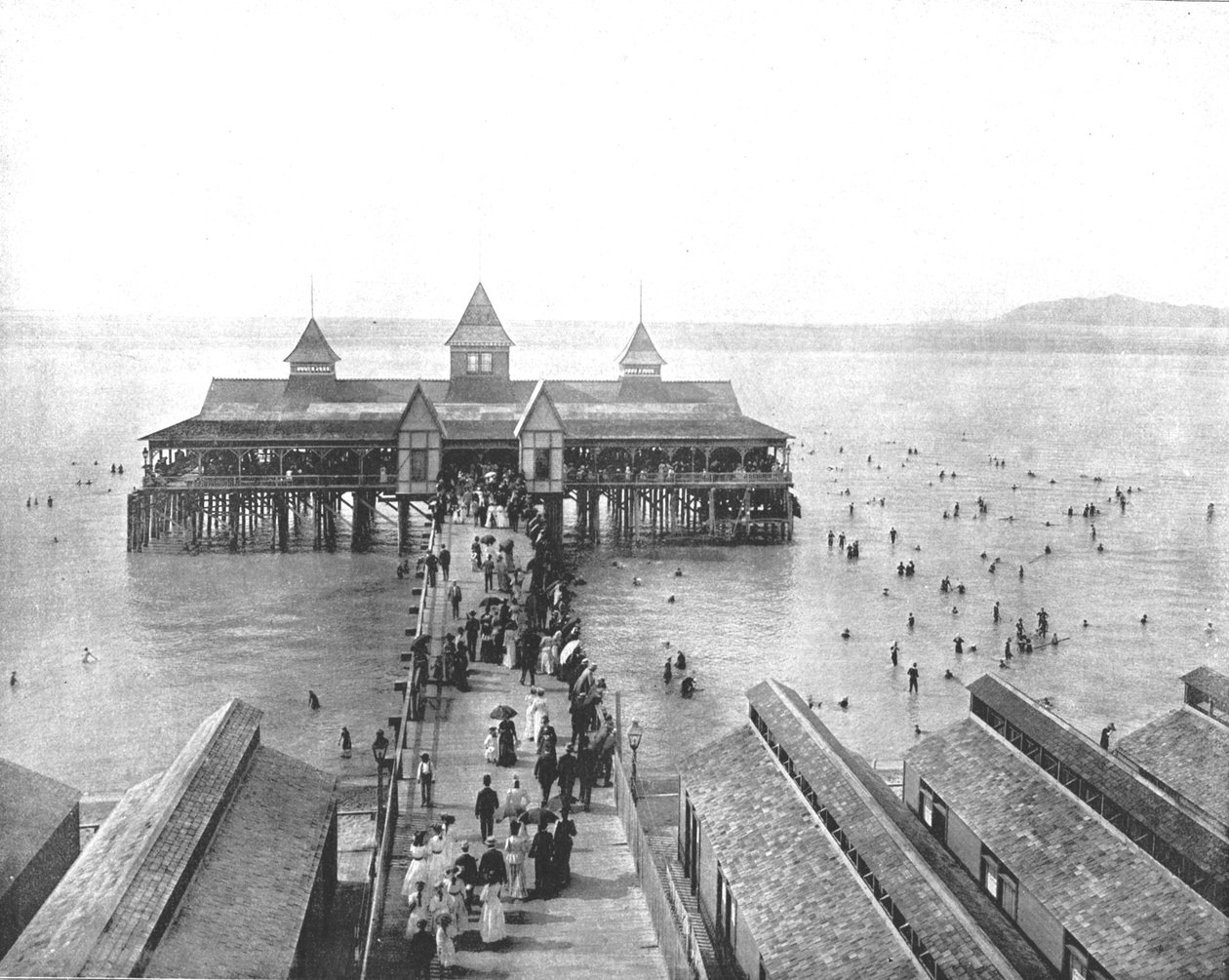 Garfield Beach, Great Salt Lake, Utah, USA, c1900. tekijältä Unbekannt