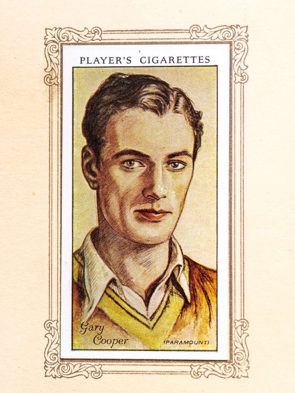 Gary Cooper, 1934 tekijältä Unbekannt