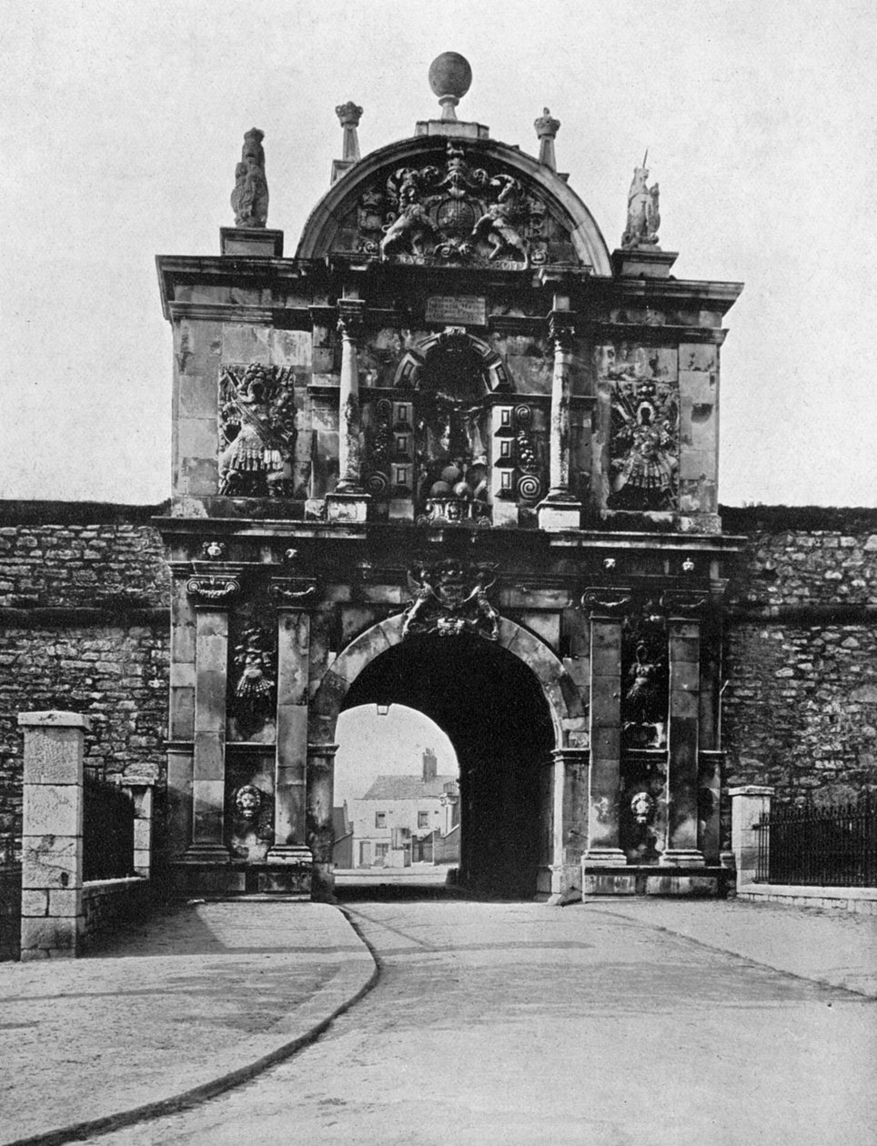 Citadelin portti, Plymouth, Devon, 1924-1926 tekijältä Unbekannt
