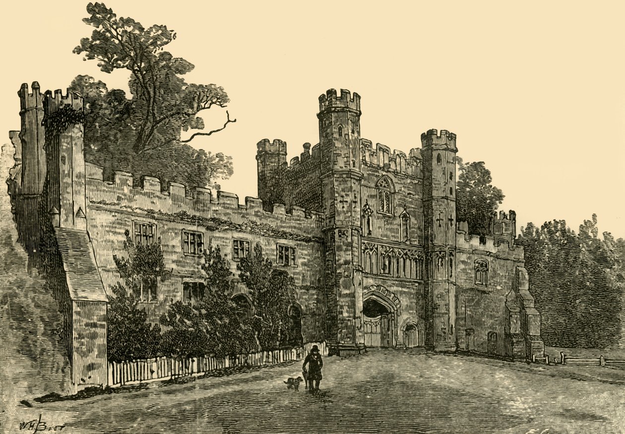 Gateway of Battle Abbey, 1898. tekijältä Unbekannt