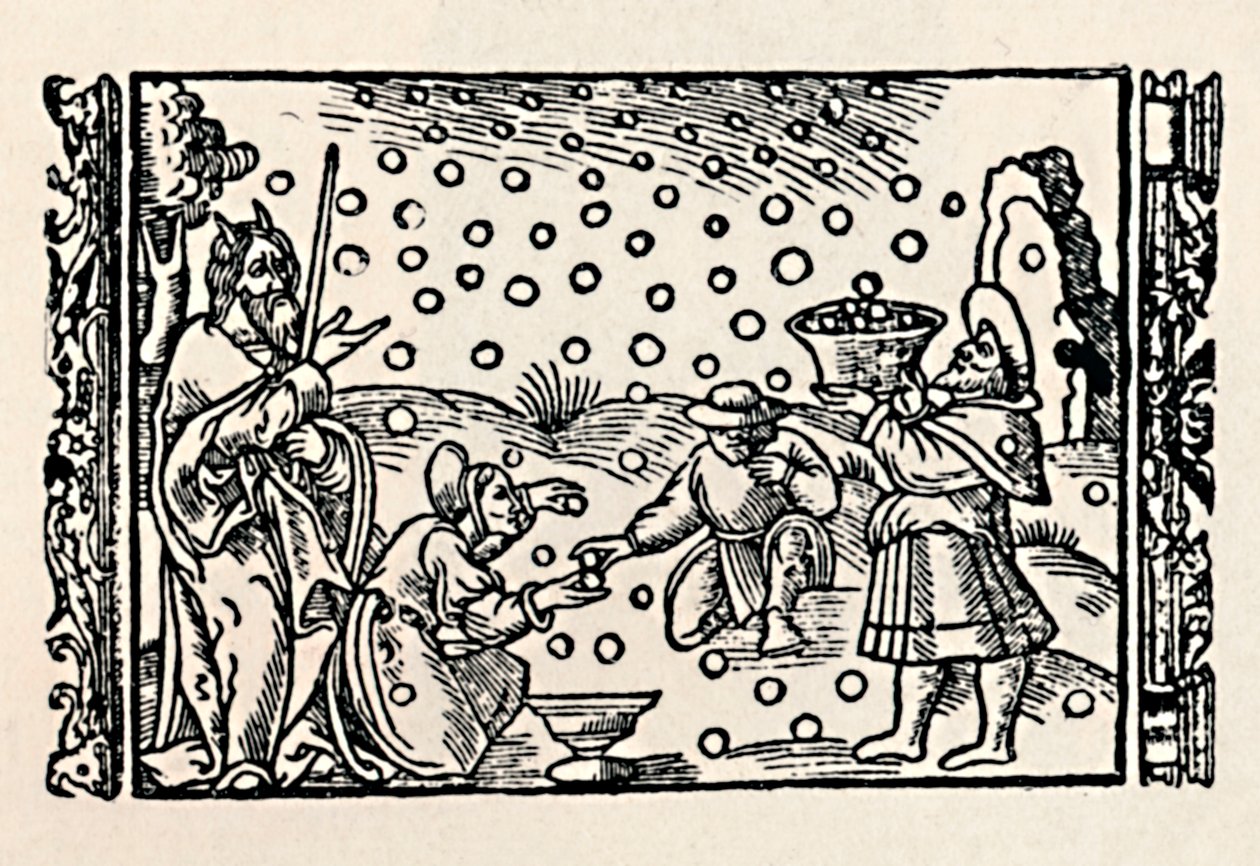 Manna kokoontuminen, 1539, 1903 tekijältä Unbekannt
