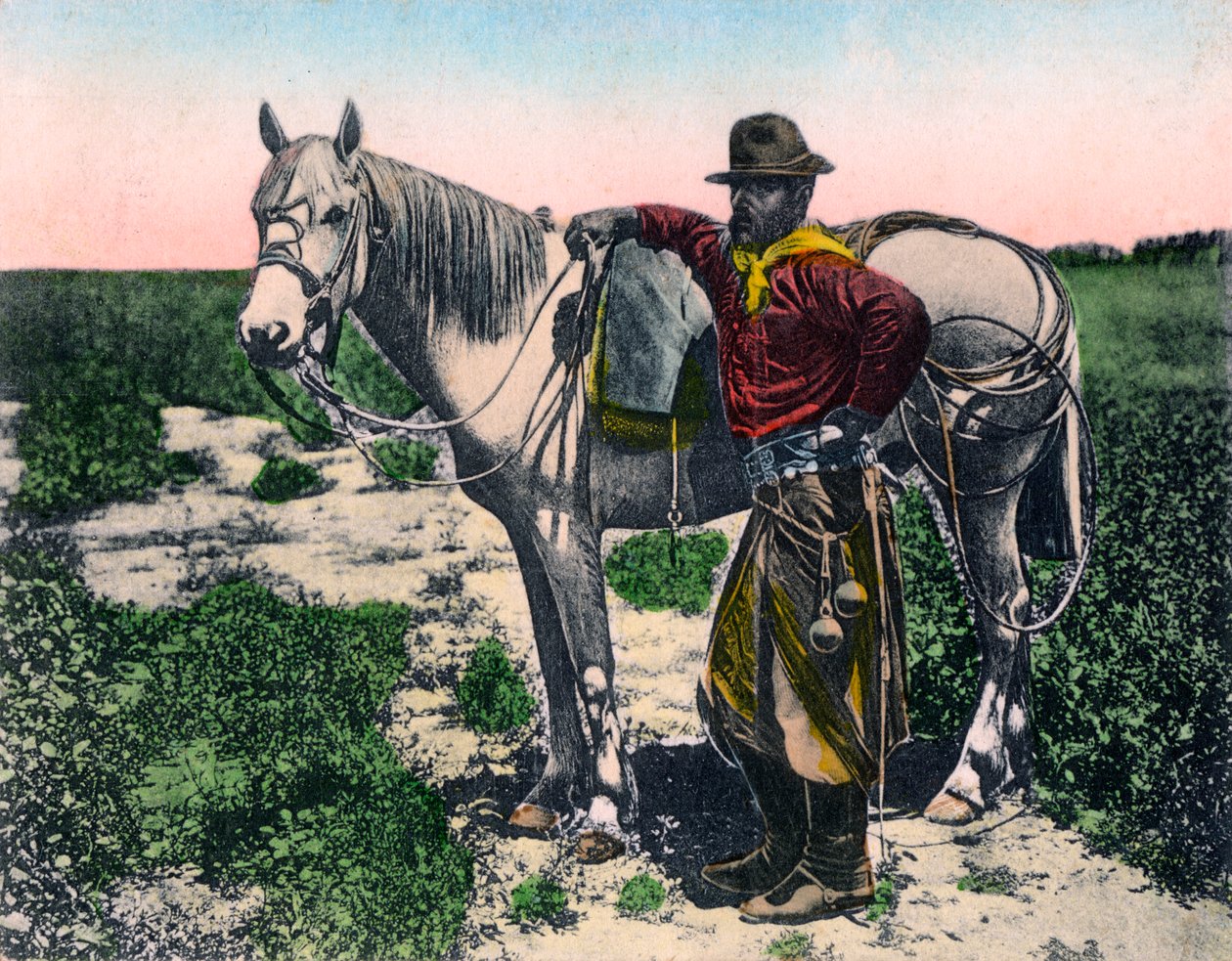 Gaucho, Argentiina, 1900-luvun alku tekijältä Unbekannt