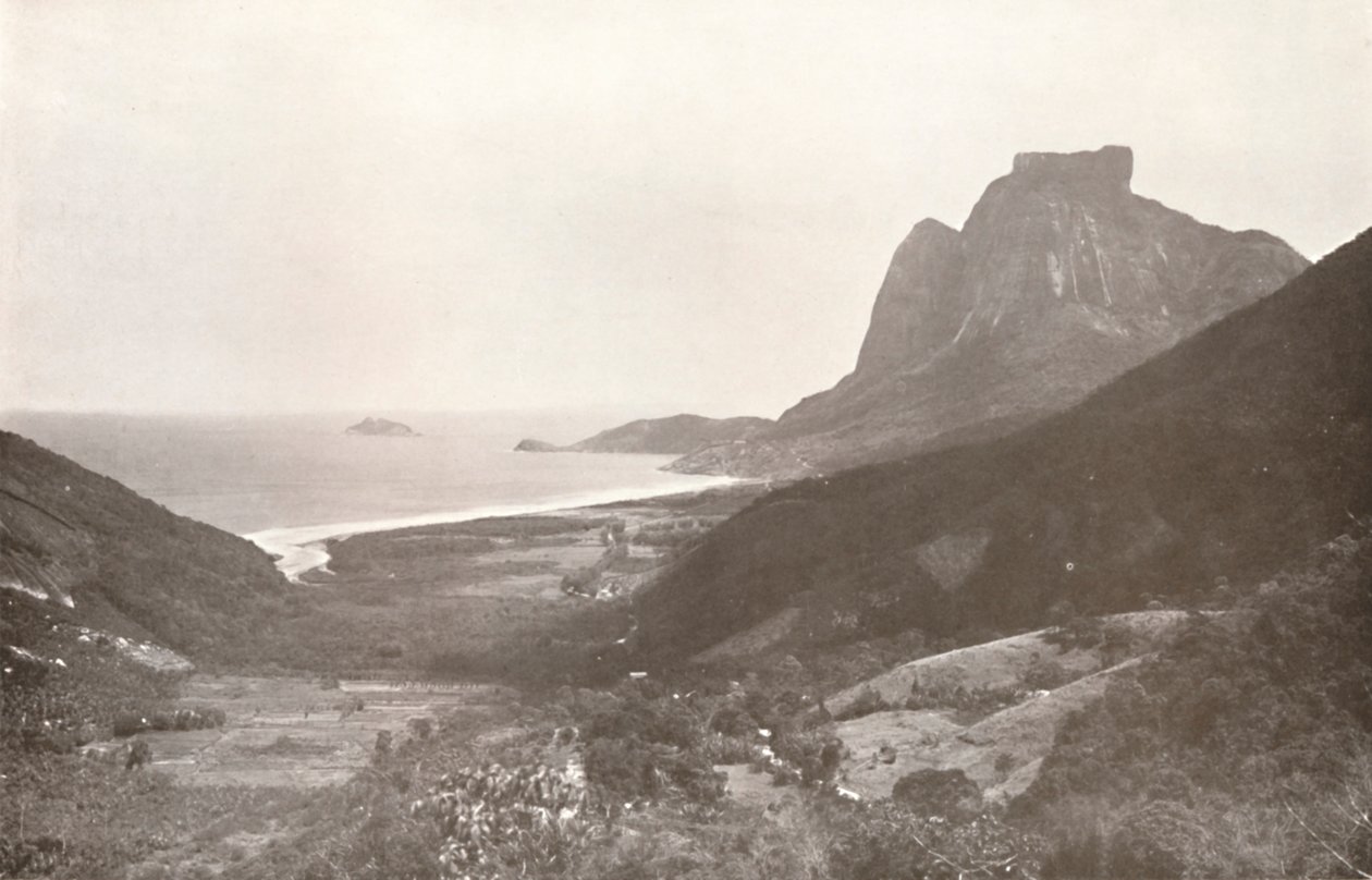 Gavea-vuori ja Etelä-Atlantti, 1914 tekijältä Unbekannt
