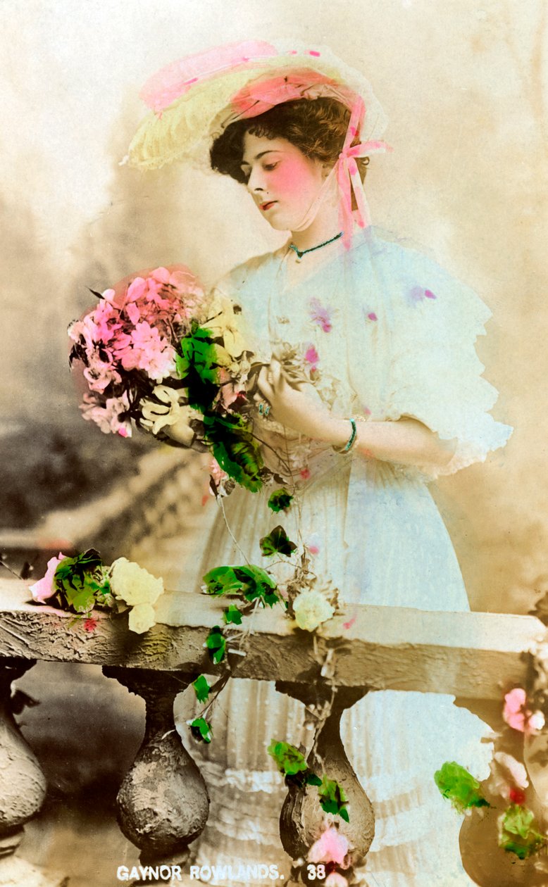 Gaynor Rowlands 1883-1906, englantilainen näyttelijä, 1900-luvun alku tekijältä Unbekannt