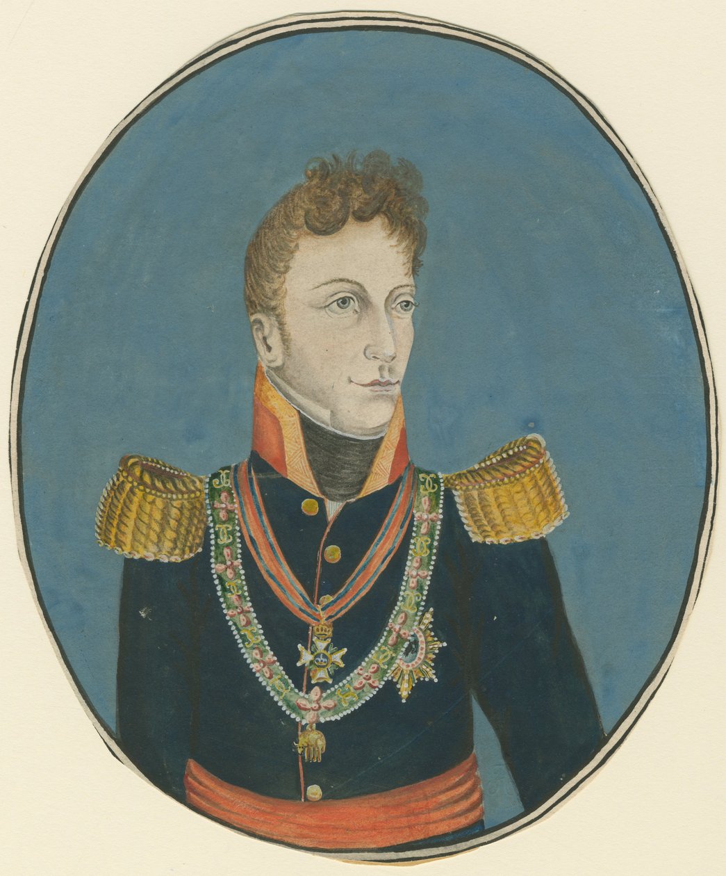 Gebhard Leberecht von Blucher 1742-1819, n. 1800 tekijältä Unbekannt