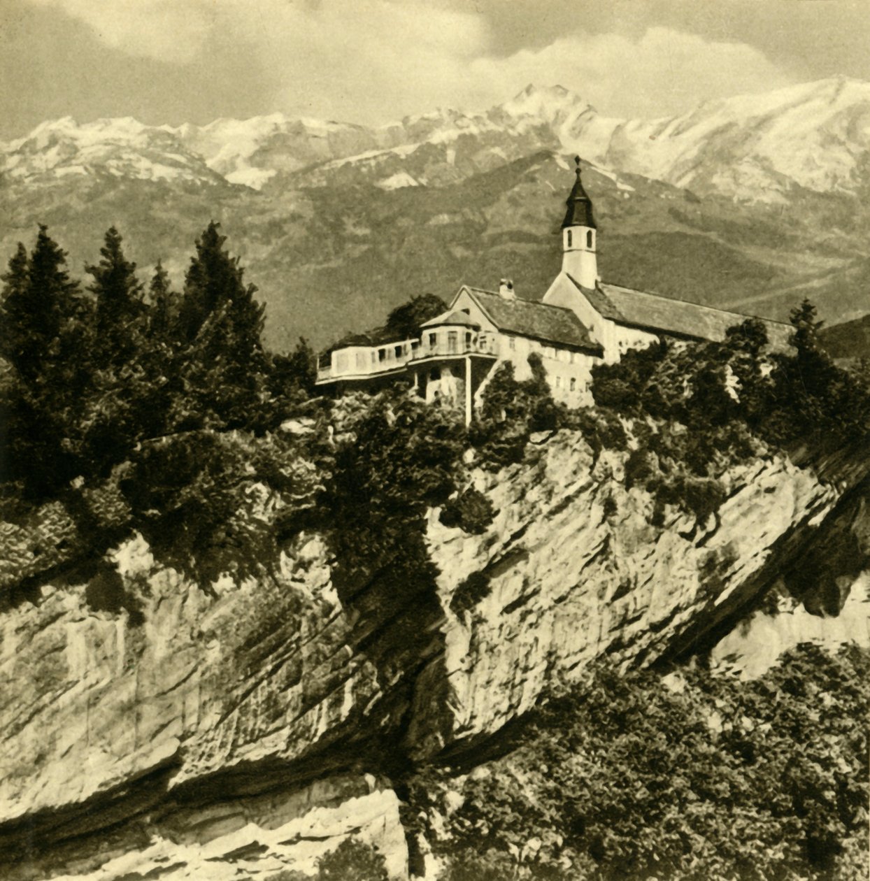 Gebhardsberg, Bregenz, Itävalta, 1935. tekijältä Unbekannt
