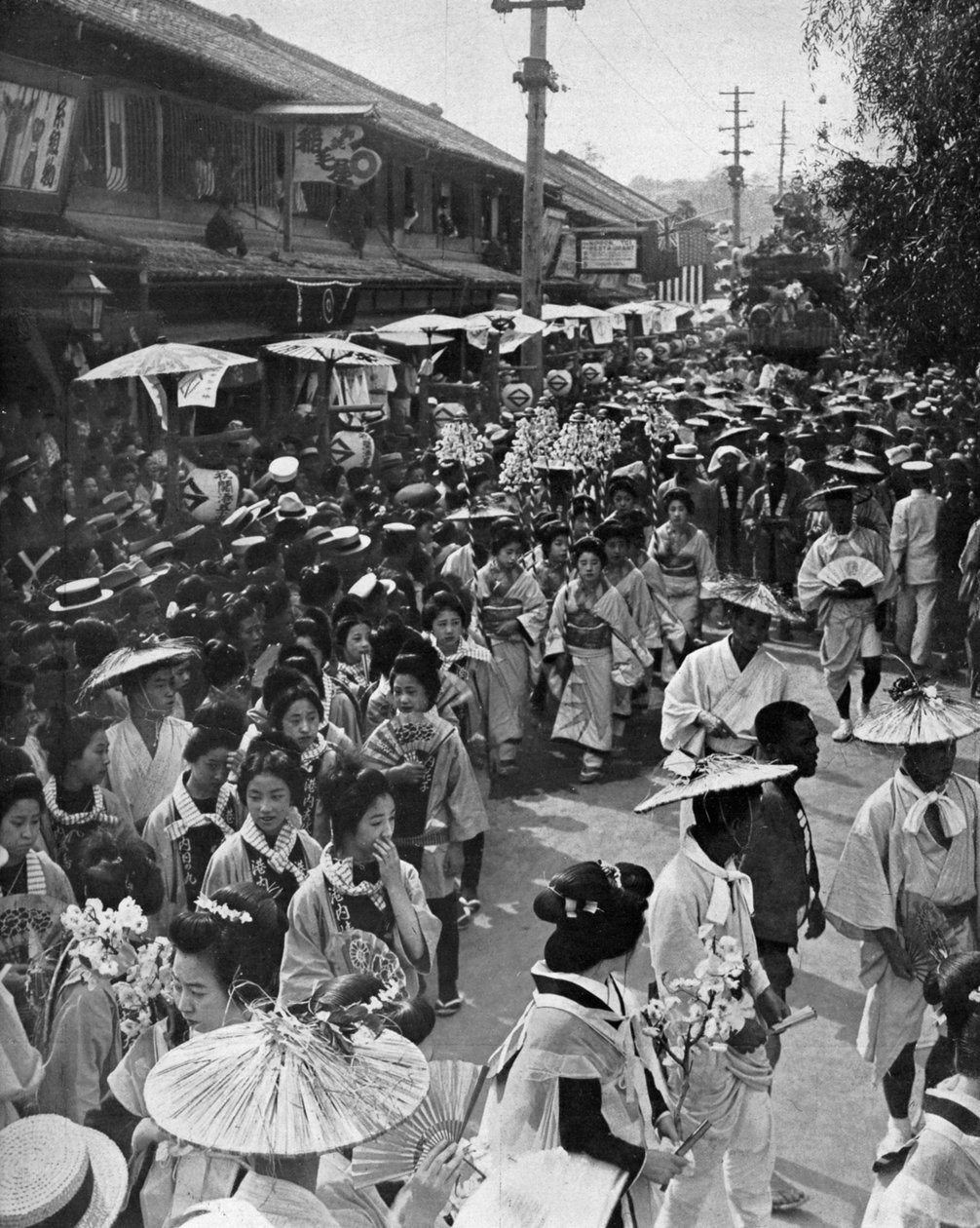 Geishakulkue, Yokohama Jubilee, Japani, 1909 tekijältä Unbekannt