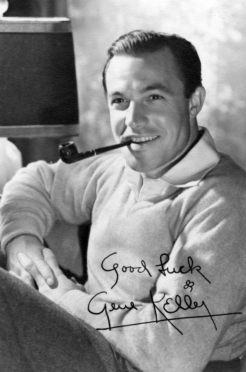 Gene Kelly, yhdysvaltalainen tanssija, näyttelijä, laulaja, ohjaaja, tuottaja ja koreografi, 1900-luku tekijältä Unbekannt