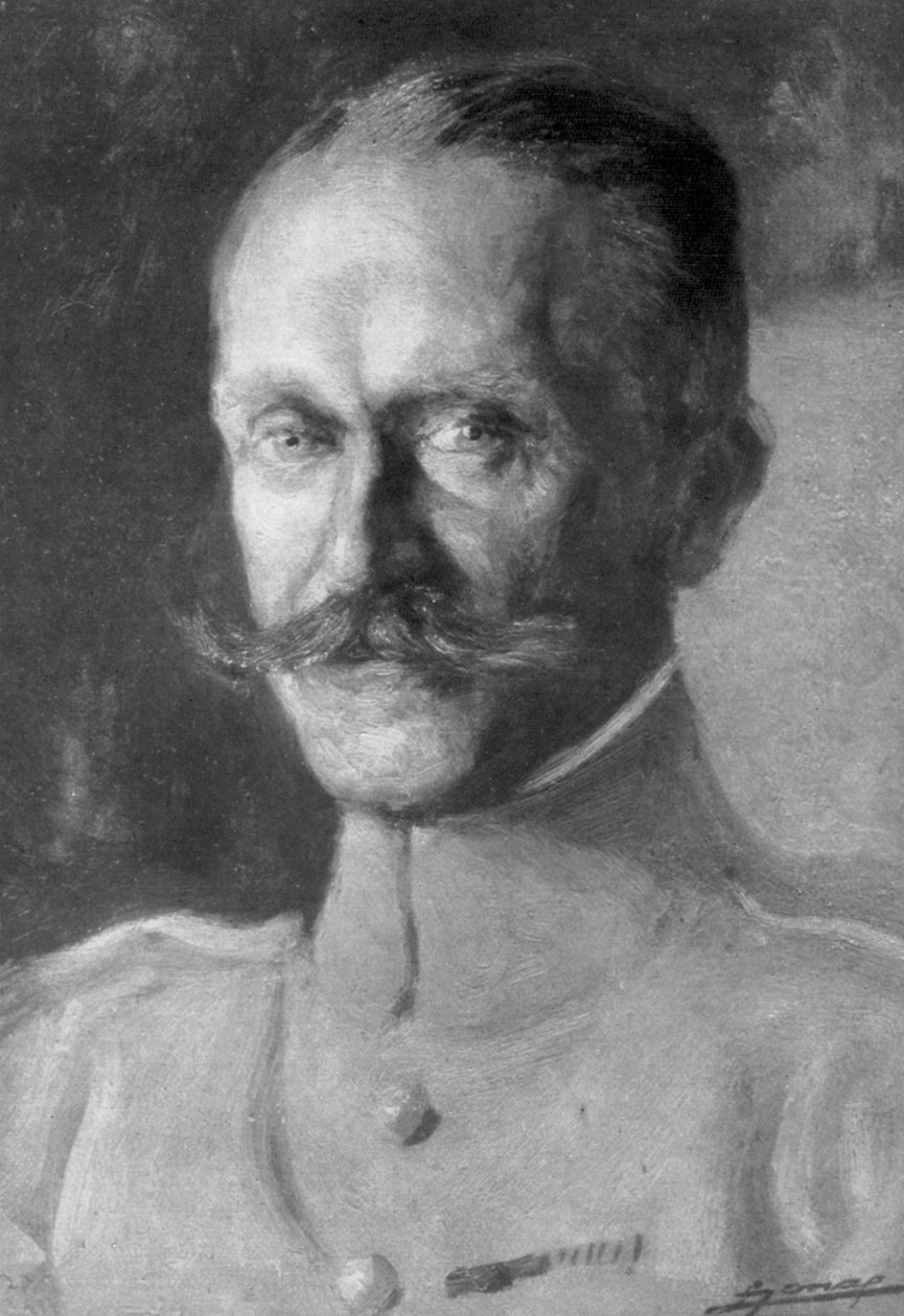 Kenraali Duval, Ranskan ilmavoimien päällikkö, 1918 tekijältä Unbekannt