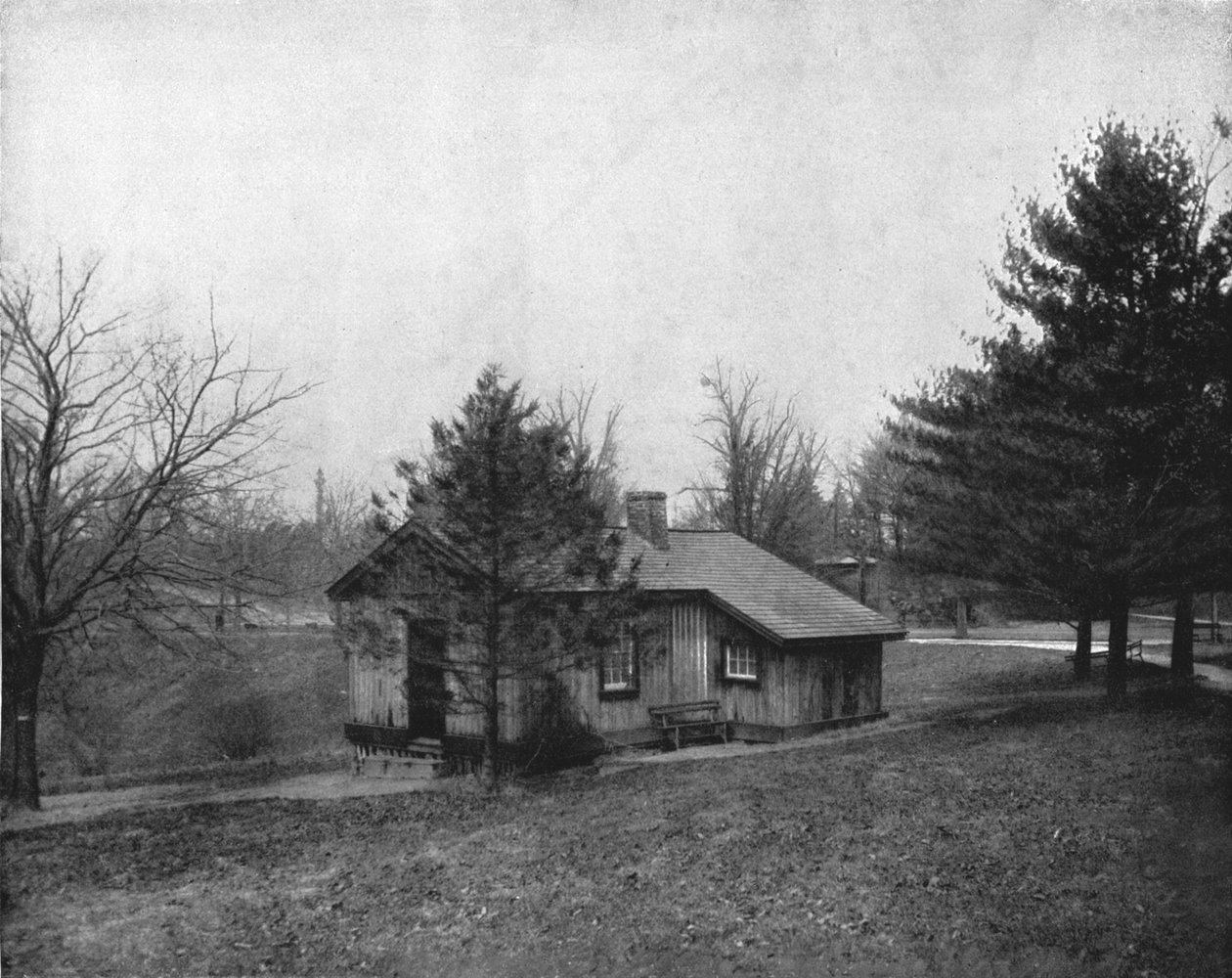 General Grantsin hirsimökki, Fairmount Park, Philadelphia, USA, c1900. tekijältä Unbekannt