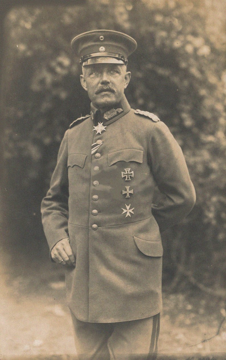 General Johannes von Busse 1862-1936, 1918. finlandès tekijältä Unbekannt