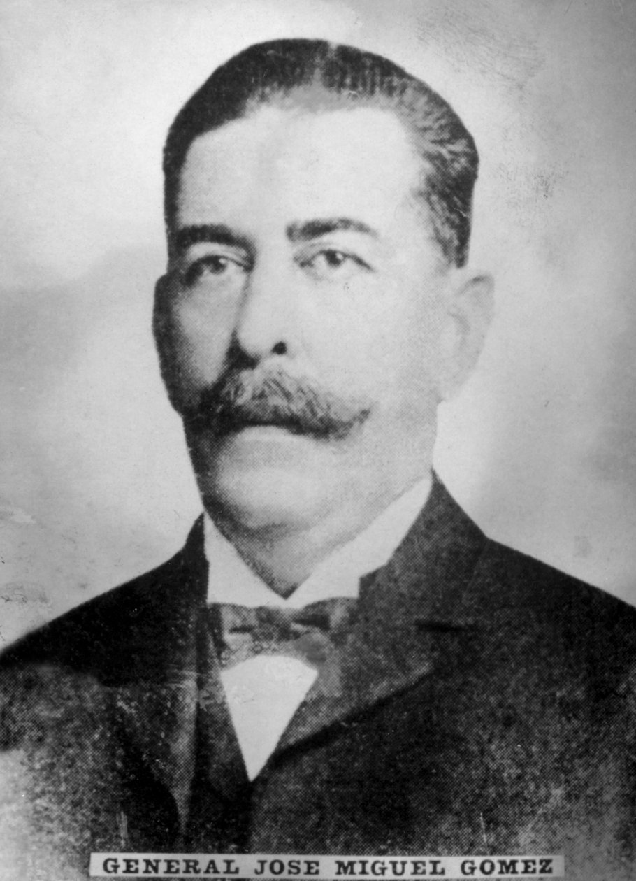 Kenraali Jose Miguel Gomez 1858-1921, Kuuban presidentti, c1910 tekijältä Unbekannt