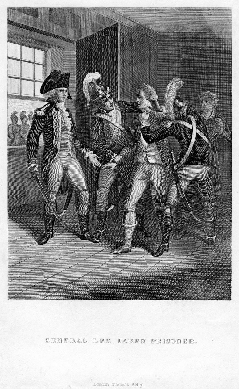 Kenraali Lee vangittu, 1777 1814 tekijältä Unbekannt