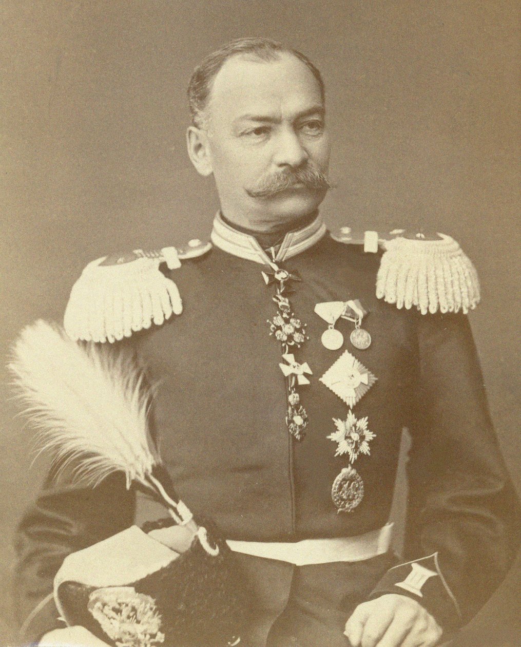 Kenraali Nikolai Petrovich Yanow. tekijältä Unbekannt