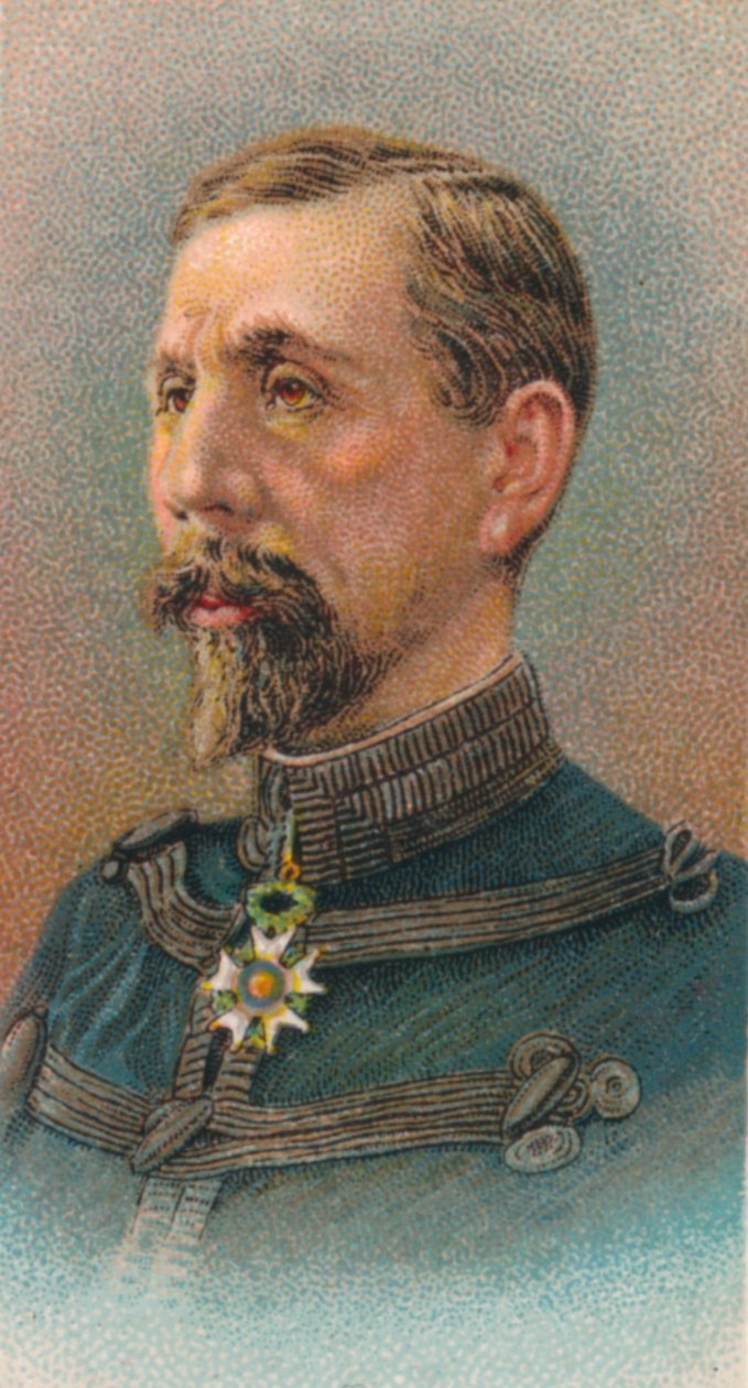 Kenraali Pierre Auguste Roques 1856-1920, ranskalainen kenraali ja Ranskan ilmavoimien luoja, 1917 tekijältä Unbekannt
