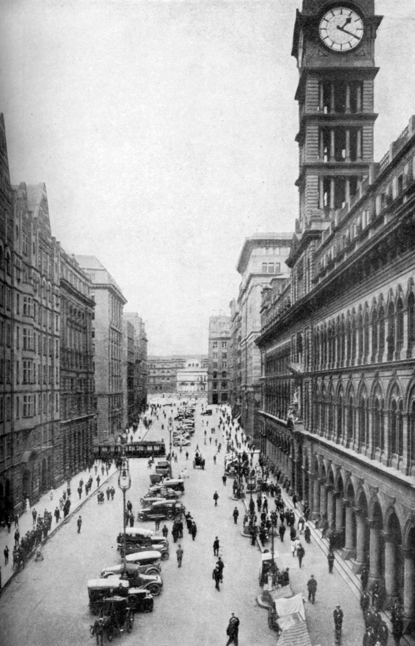 General Post Office, Martin Place, Sydney, New South Wales, Australia, n. 1924 tekijältä Unbekannt
