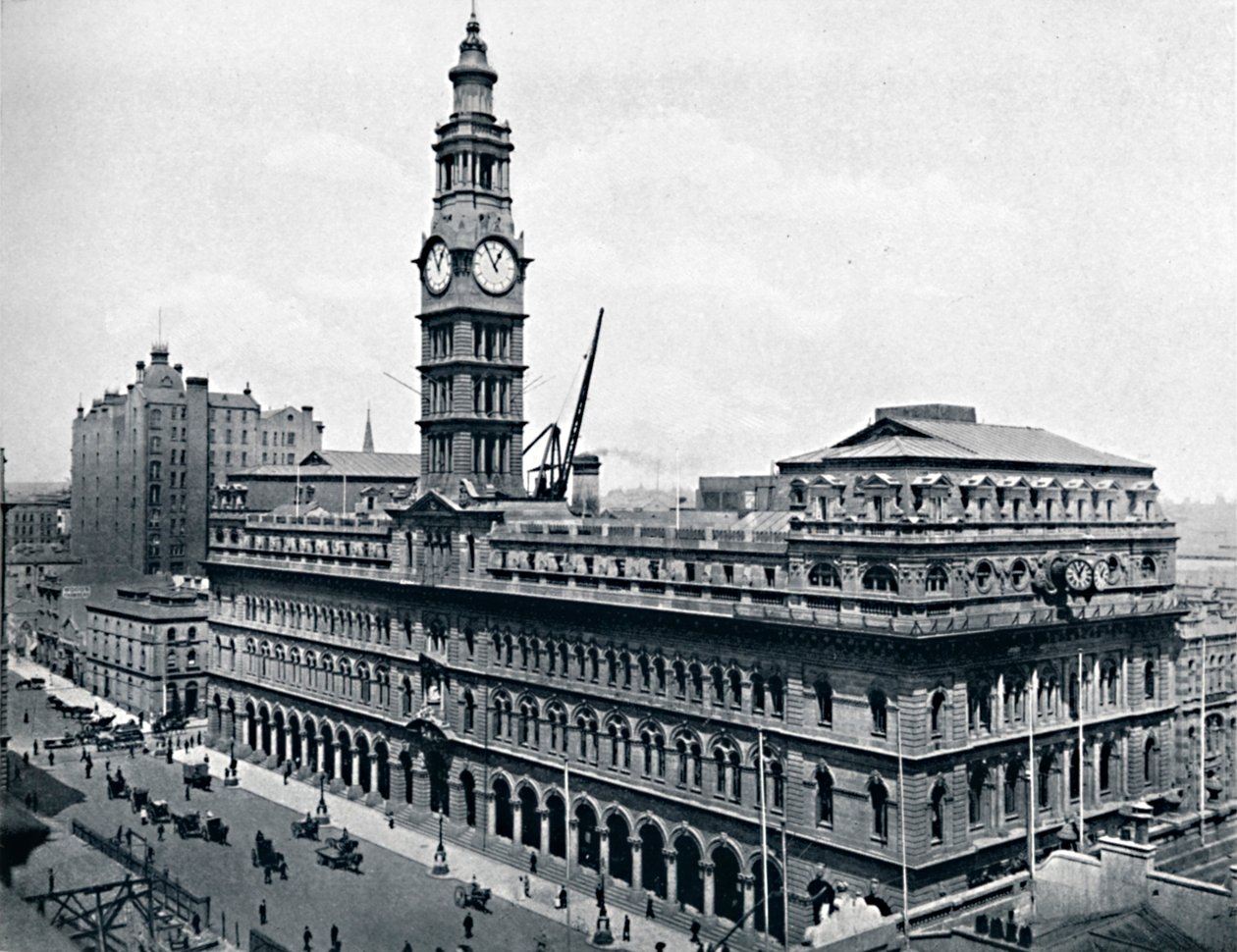 General Post Office, Sydney, c1900. tekijältä Unbekannt