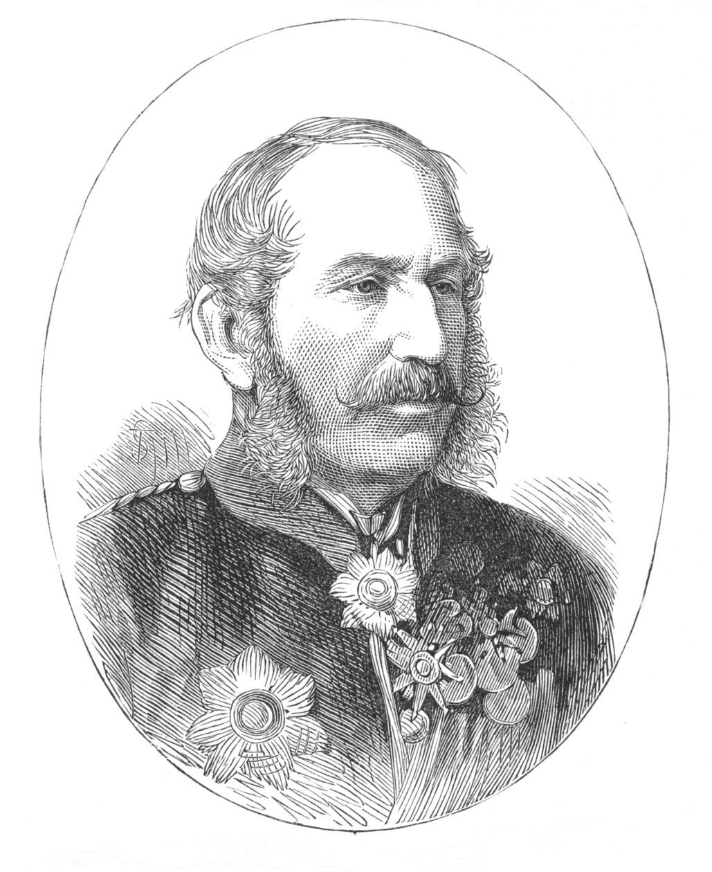Kenraali Sir Arthur Cunynghame, K.C.B., n. 1880 tekijältä Unbekannt