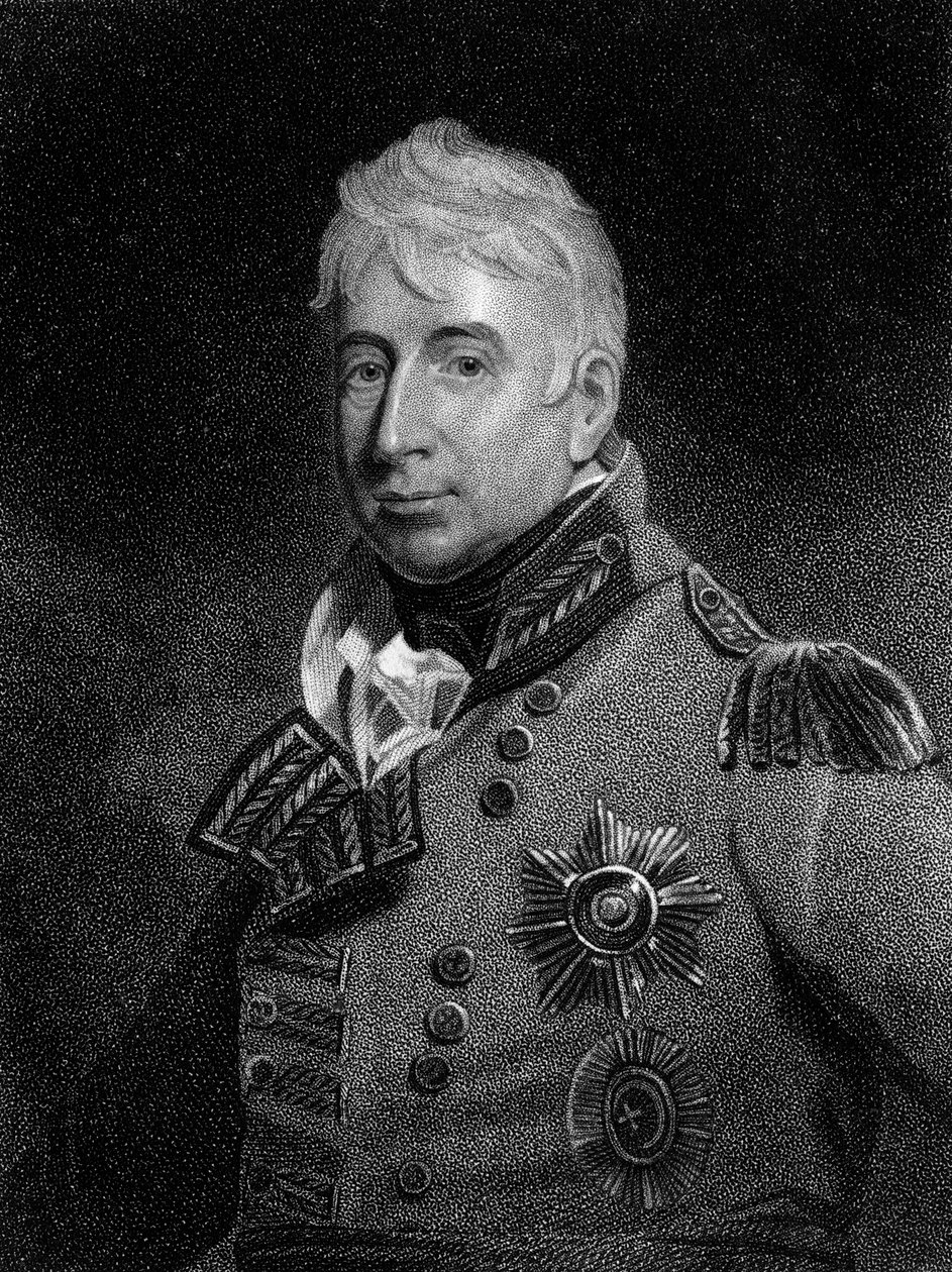 Kenraali Sir Eyre Coote 1762-1823, brittiläinen sotilas, 1837 tekijältä Unbekannt