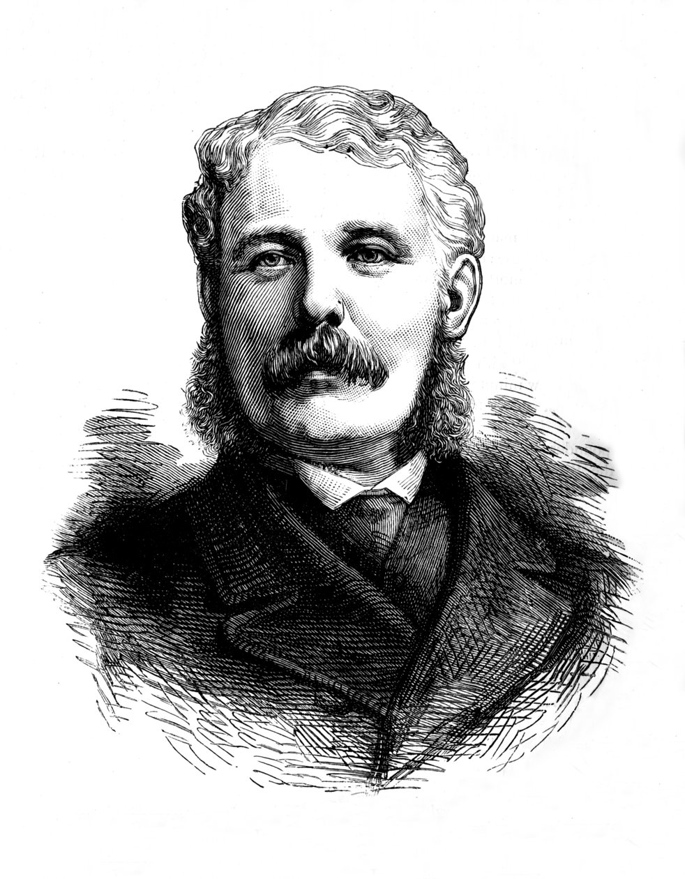 Kenraali Sir Frederick Haines, Intian armeijan komentaja, c1880 tekijältä Unbekannt