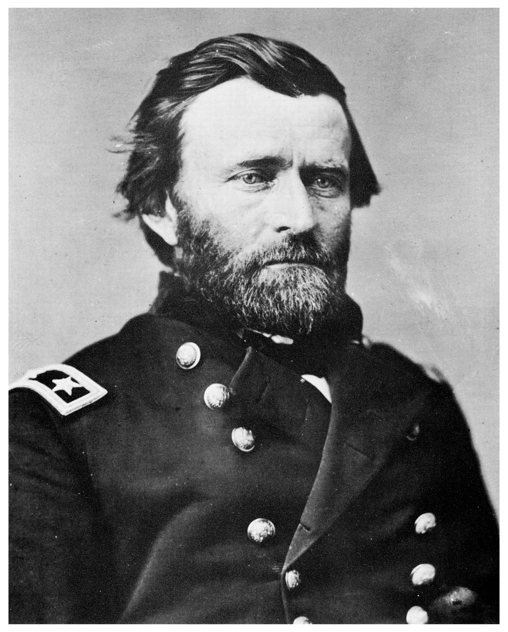 Kenraali Ulysses S Grant, yhdysvaltalainen sotilas ja poliitikko, 1860-luku 1955 tekijältä Unbekannt