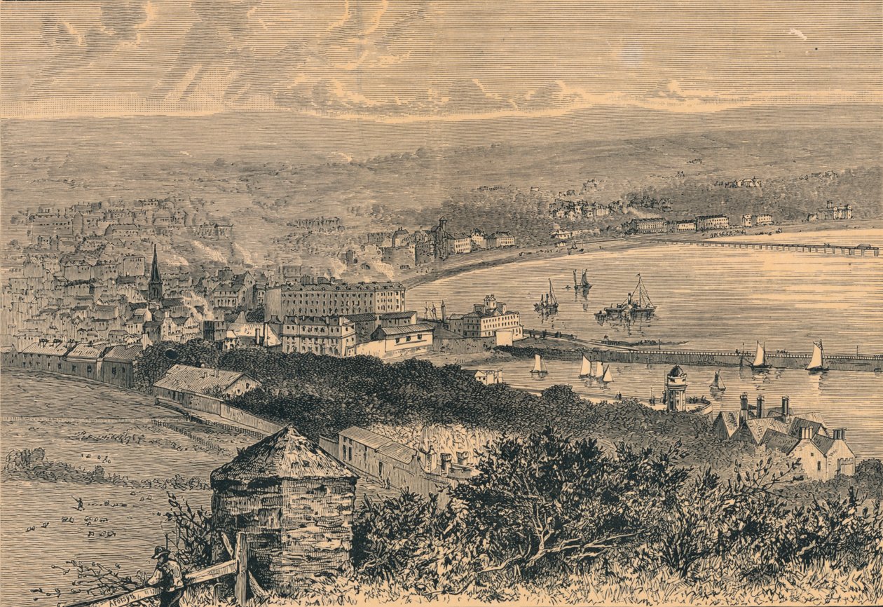 Yleiskuva Douglasista, 1880 tekijältä Unbekannt