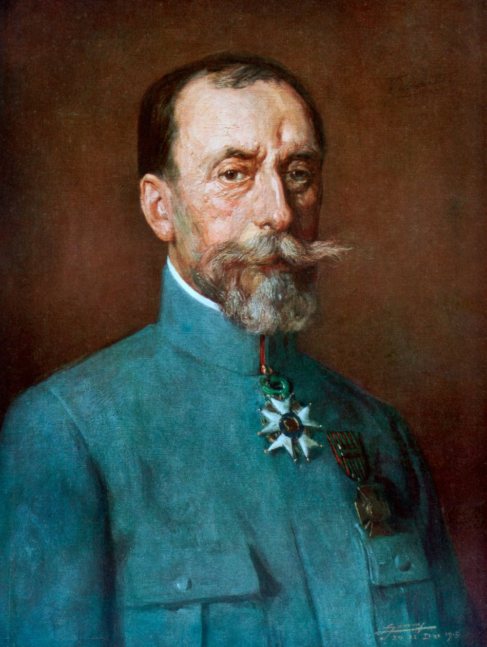 Kenraali de Villaret, ranskalainen sotilas, joulukuu 1915, 1926 tekijältä Unbekannt