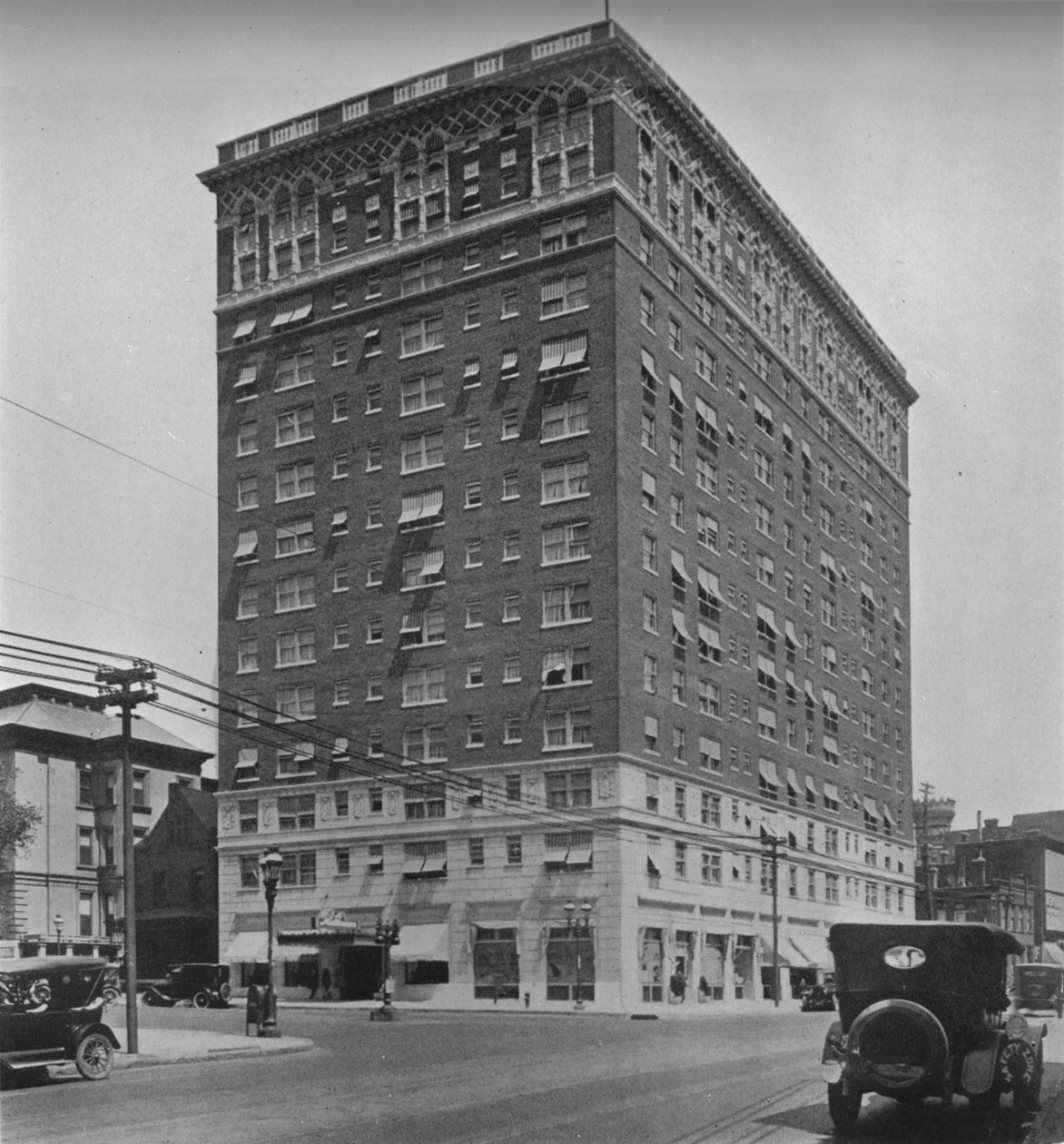 Yleinen ulkokuva, Melbourne Hotel, St Louis, Missouri, 1924. tekijältä Unbekannt