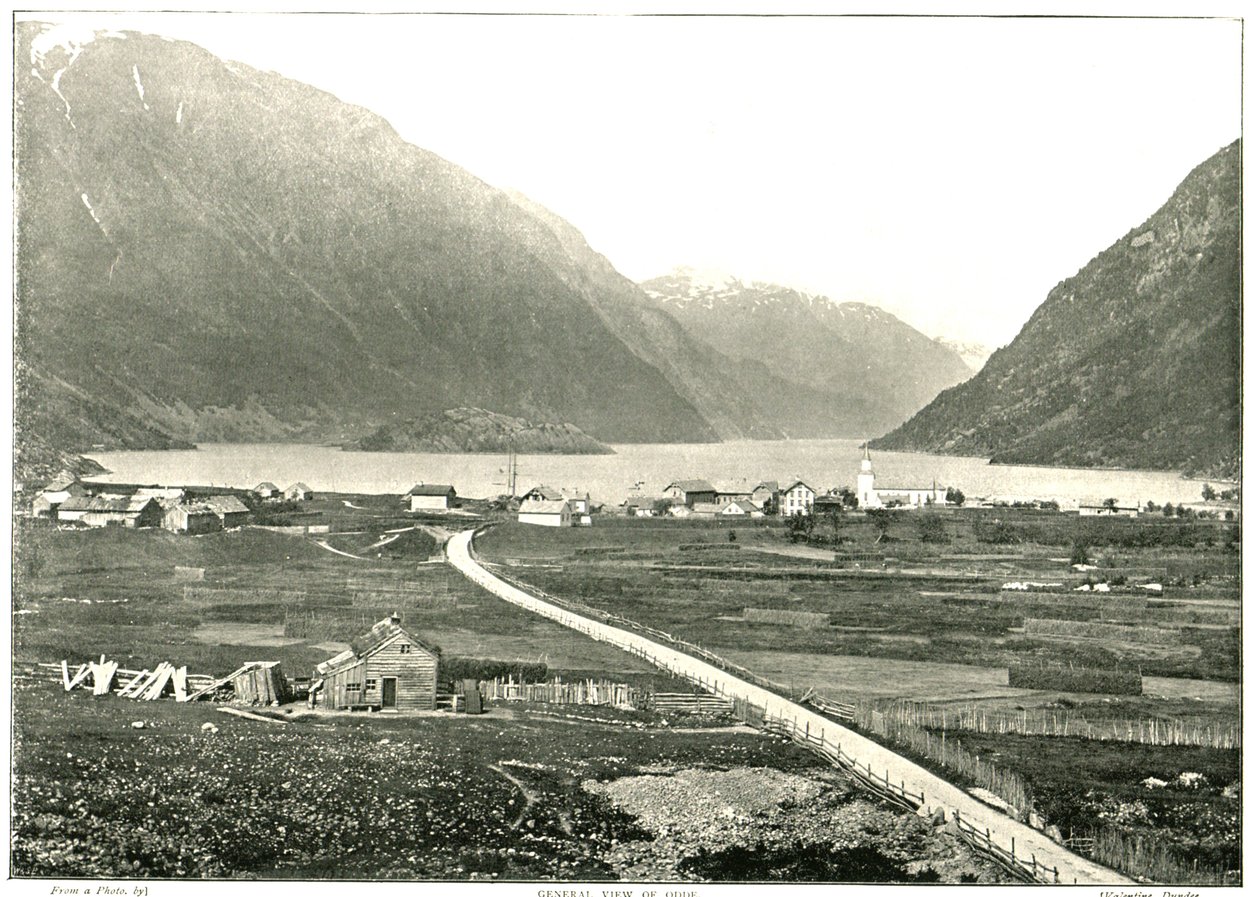 Yleiskuva, Odde, Norja, 1895. tekijältä Unbekannt